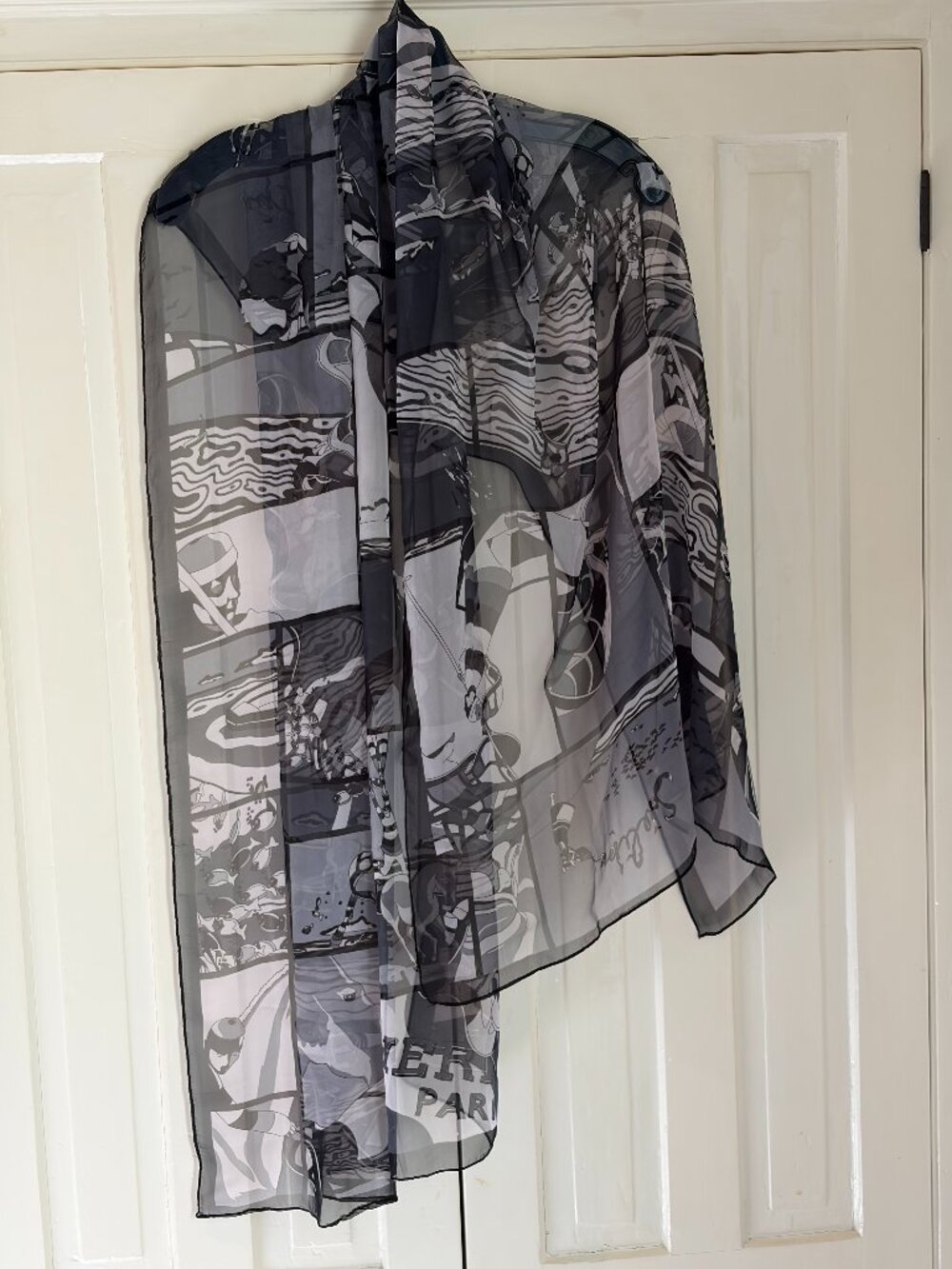 MOUSELLINE SILK SCARF